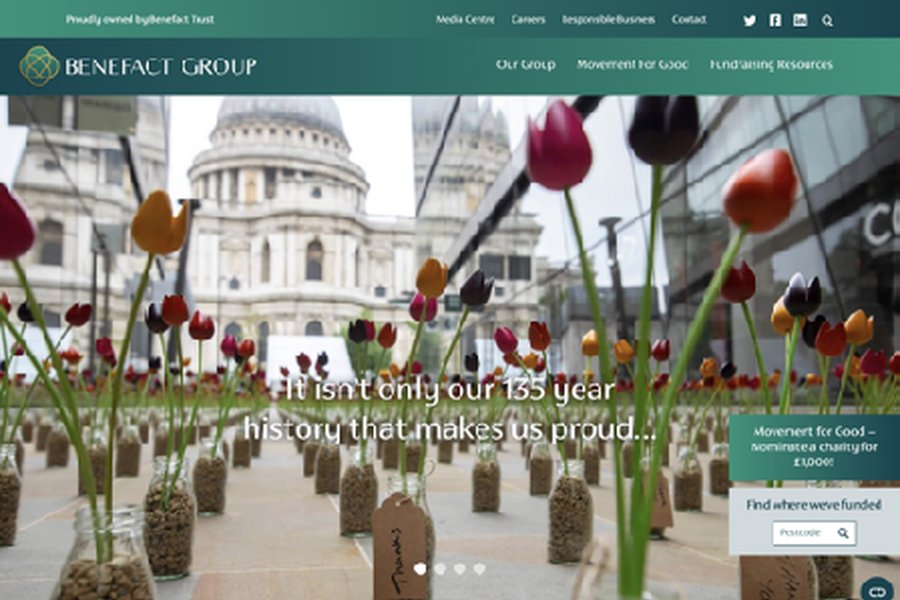 Benefact Group website
