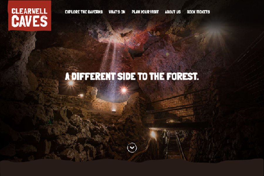 Clearwell Caves website
