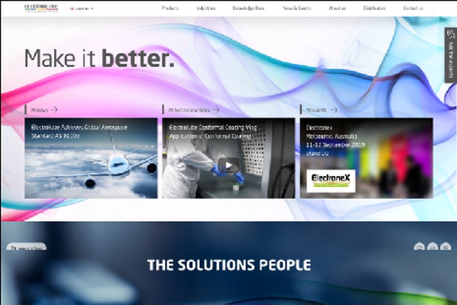 Electrolube website