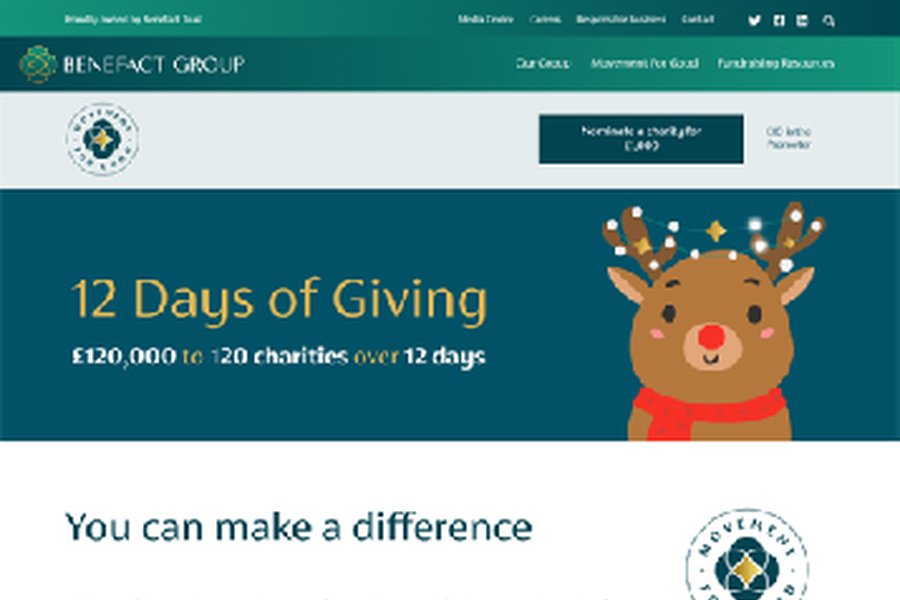 Movement for Good website